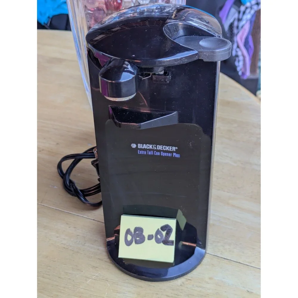 Black & Decker Extra Tall Can Opener Plus